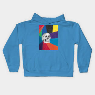 Skull multicolor Kids Hoodie